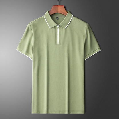 Lysander Zip Knit Polo