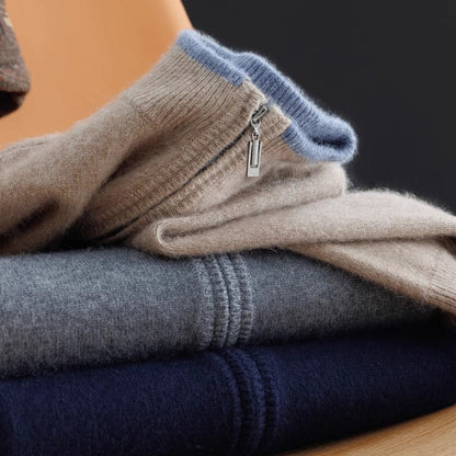 ARLOCH — Cashmere Zip Sweater