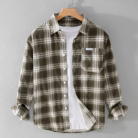 MIRWELD — Plaid Elegance Shirt