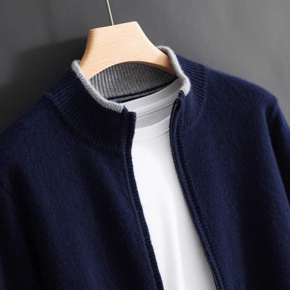 ARLOCH — Cashmere Zip Sweater
