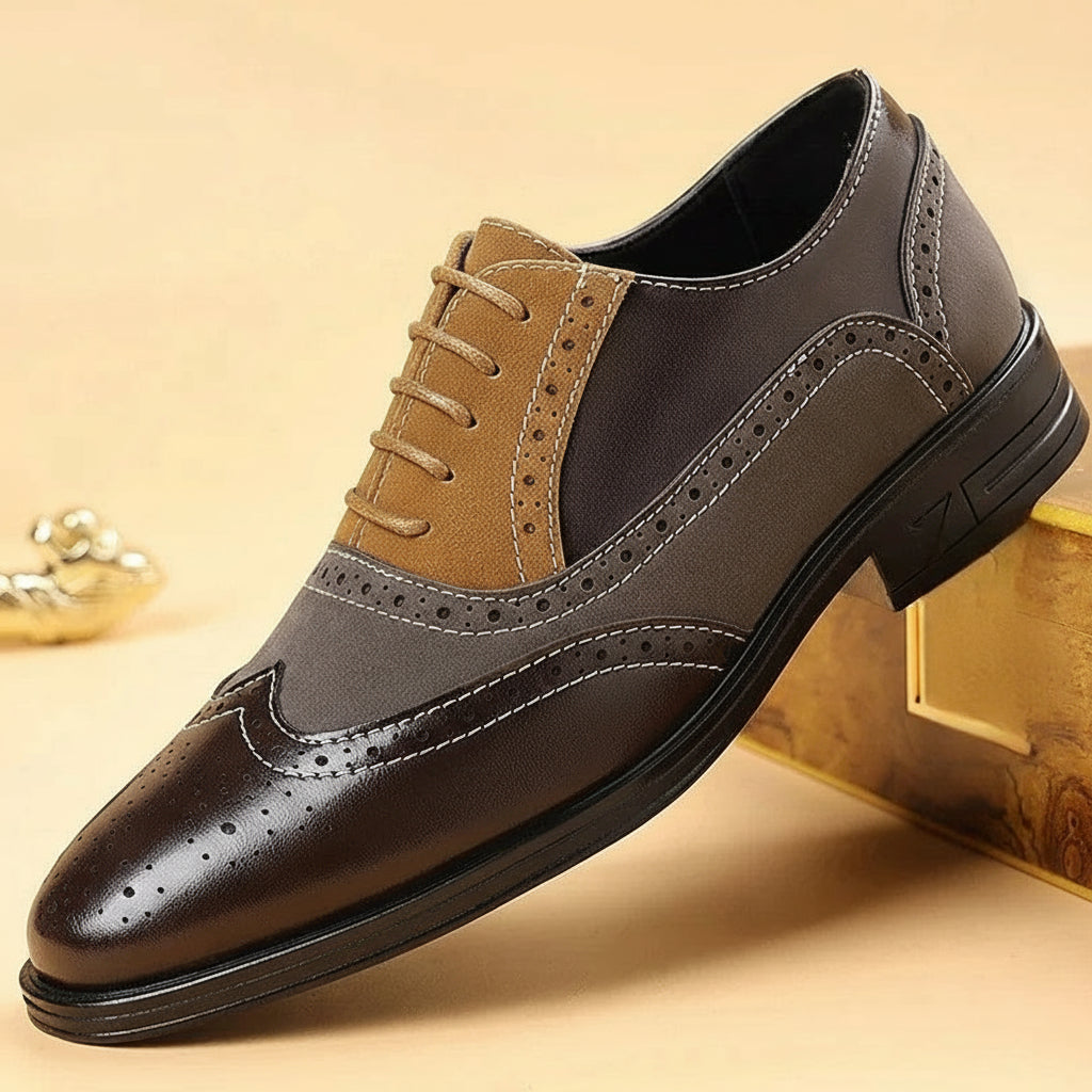 MARQUEL — Brogue Dress Shoes