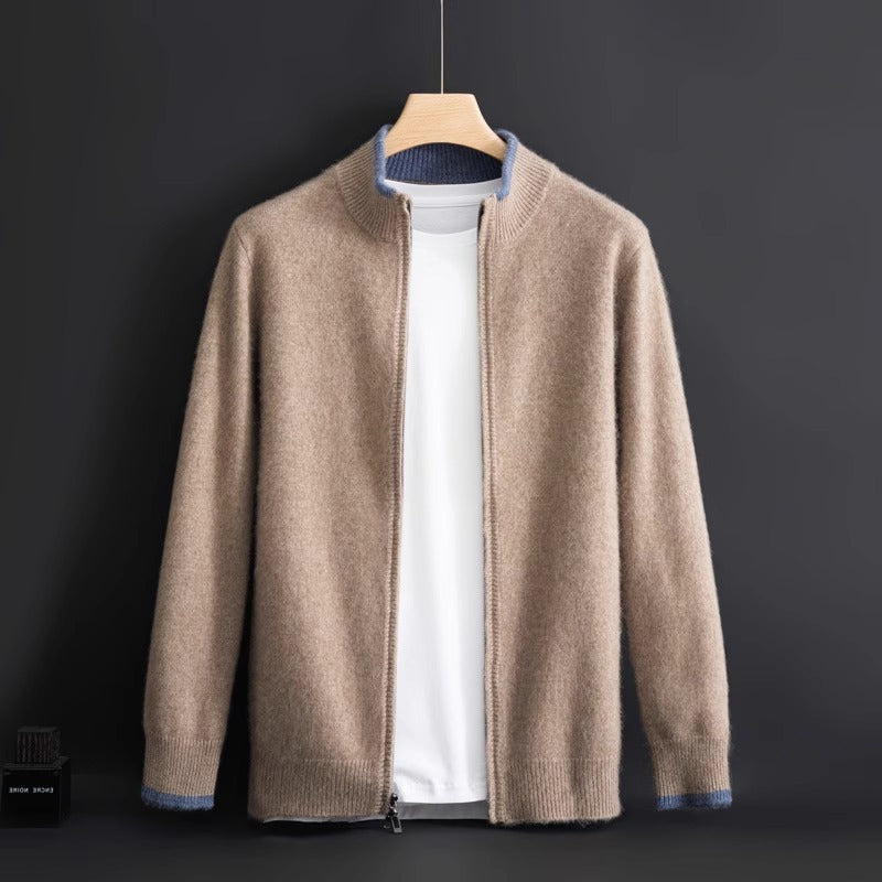 ARLOCH — Cashmere Zip Sweater