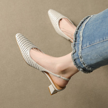 Lysaro - Silk Woven Pumps