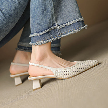 Lysaro - Silk Woven Pumps