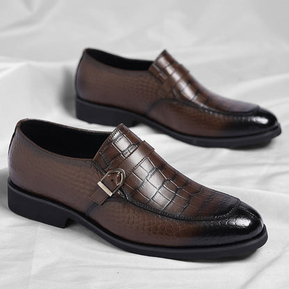 AURISTO — CrocLux Loafers