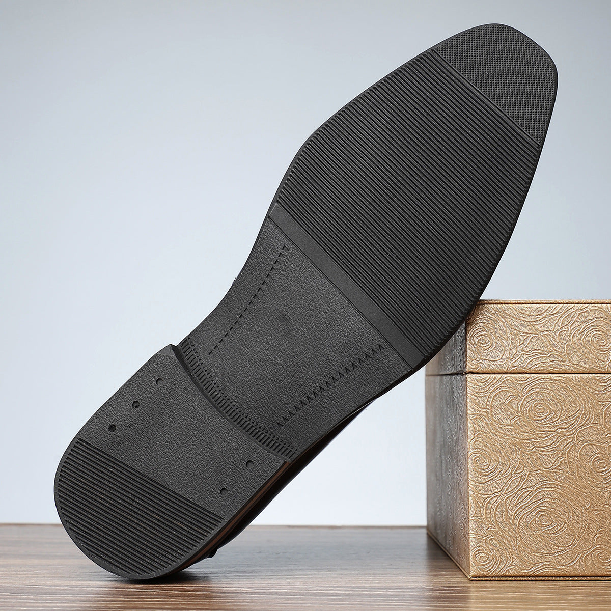 Viventa — Embossed Leather Loafers