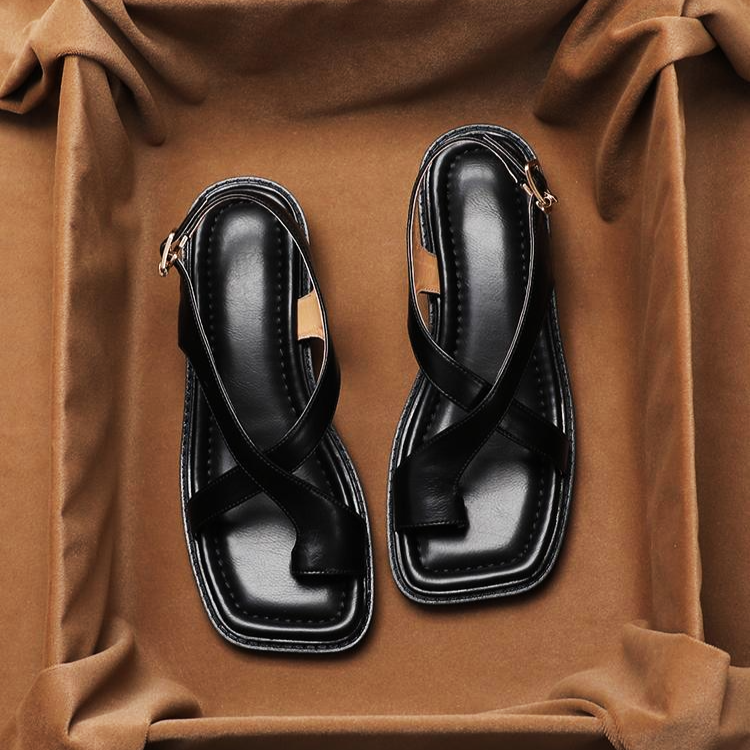 Lirano — Cross Strap Sandals