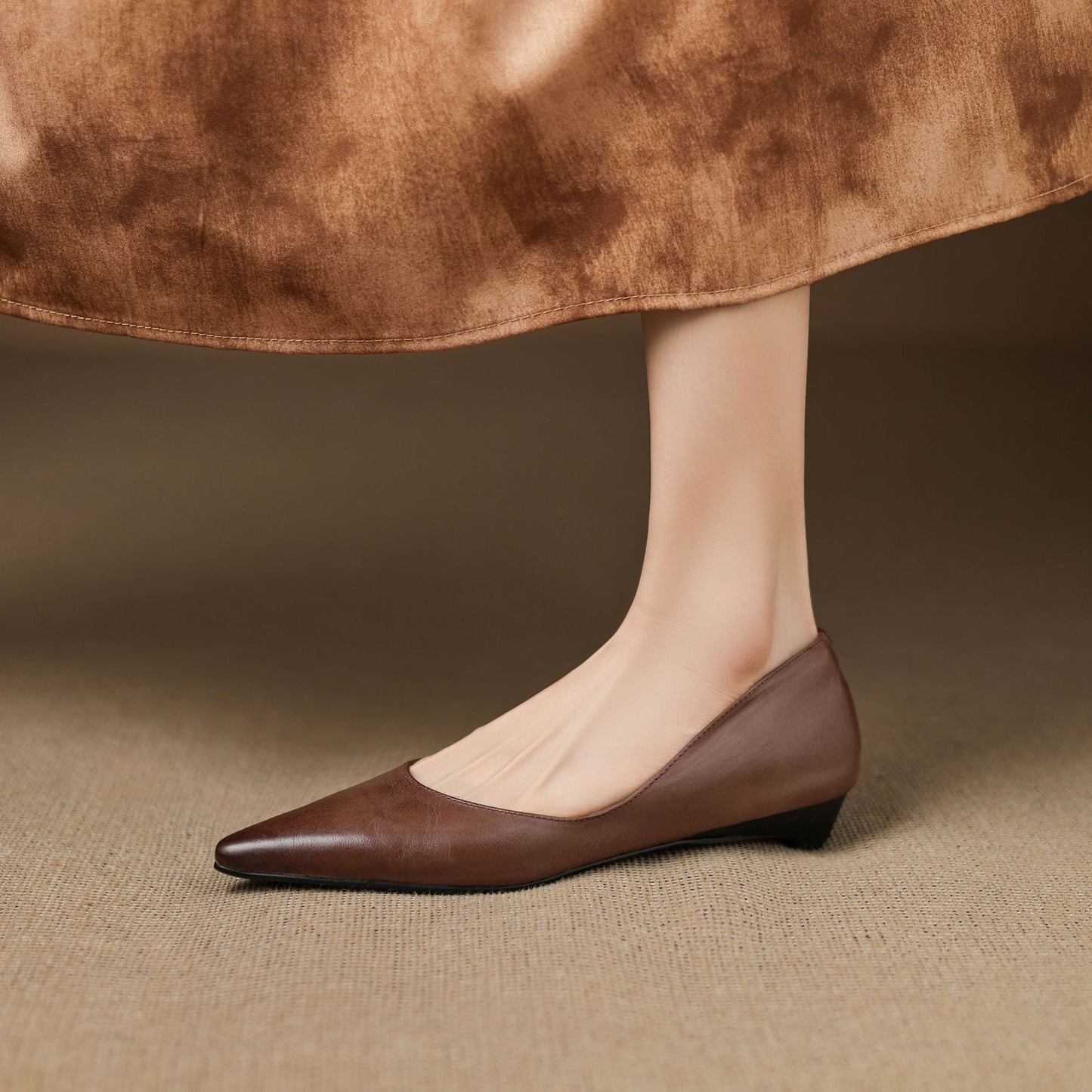 Lysara — Leather Elegance Flats
