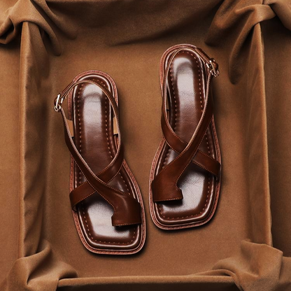 Lirano — Cross Strap Sandals