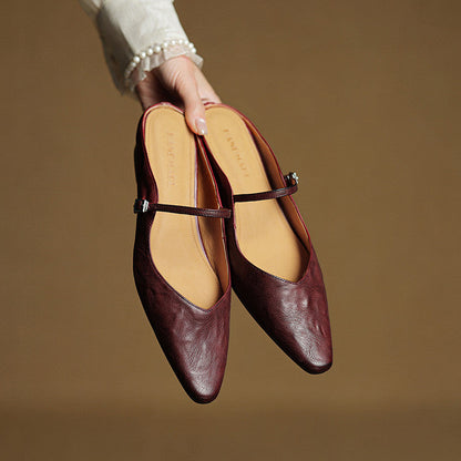 Eclatique Luxe Leather Pumps
