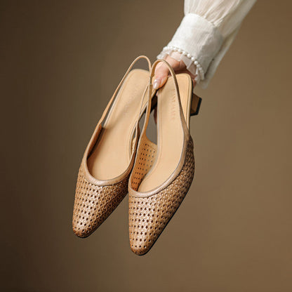 Lysaro - Silk Woven Pumps