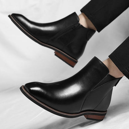 MARQUESS — Leather Chelsea Boots