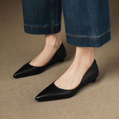 Lysara — Leather Elegance Flats