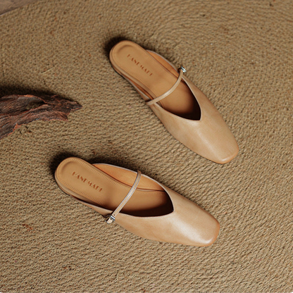 Avenelle Grace Leather Slides