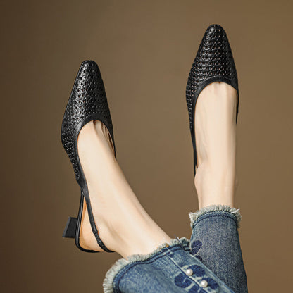 Lysaro - Silk Woven Pumps