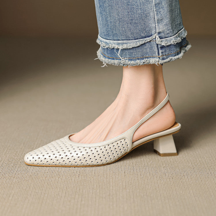 Lysaro - Silk Woven Pumps