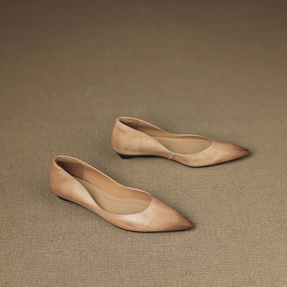 Lysara — Leather Elegance Flats