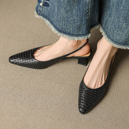 Lysaro - Silk Woven Pumps