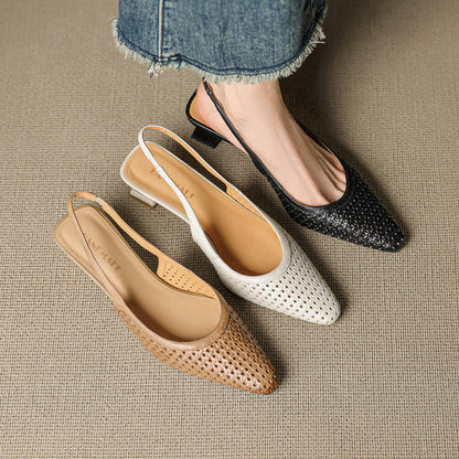 Lysaro - Silk Woven Pumps