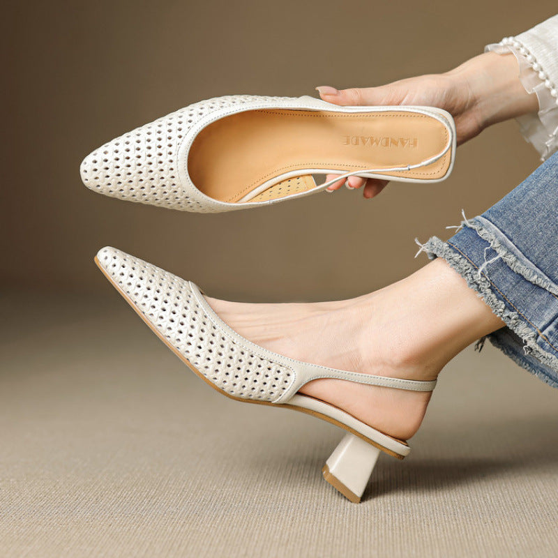 Lysaro - Silk Woven Pumps