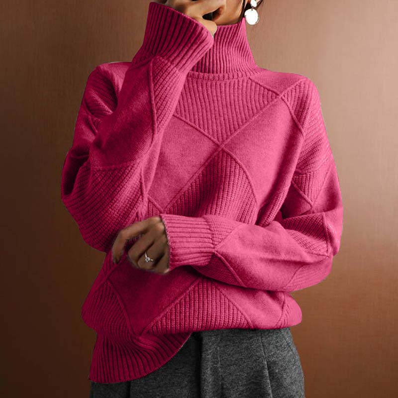 CALISSON — High Neck Knitted Sweater