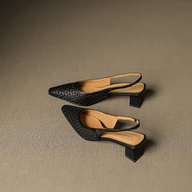 Lysaro - Silk Woven Pumps