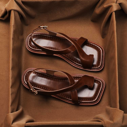 Lirano — Cross Strap Sandals