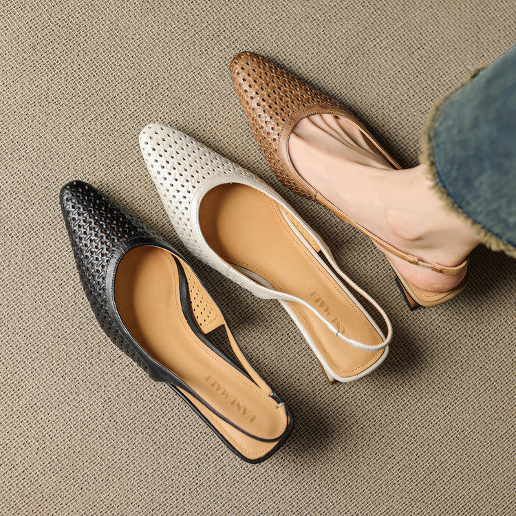 Lysaro - Silk Woven Pumps