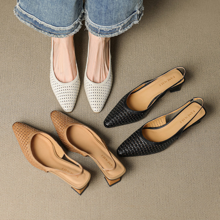 Lysaro - Silk Woven Pumps