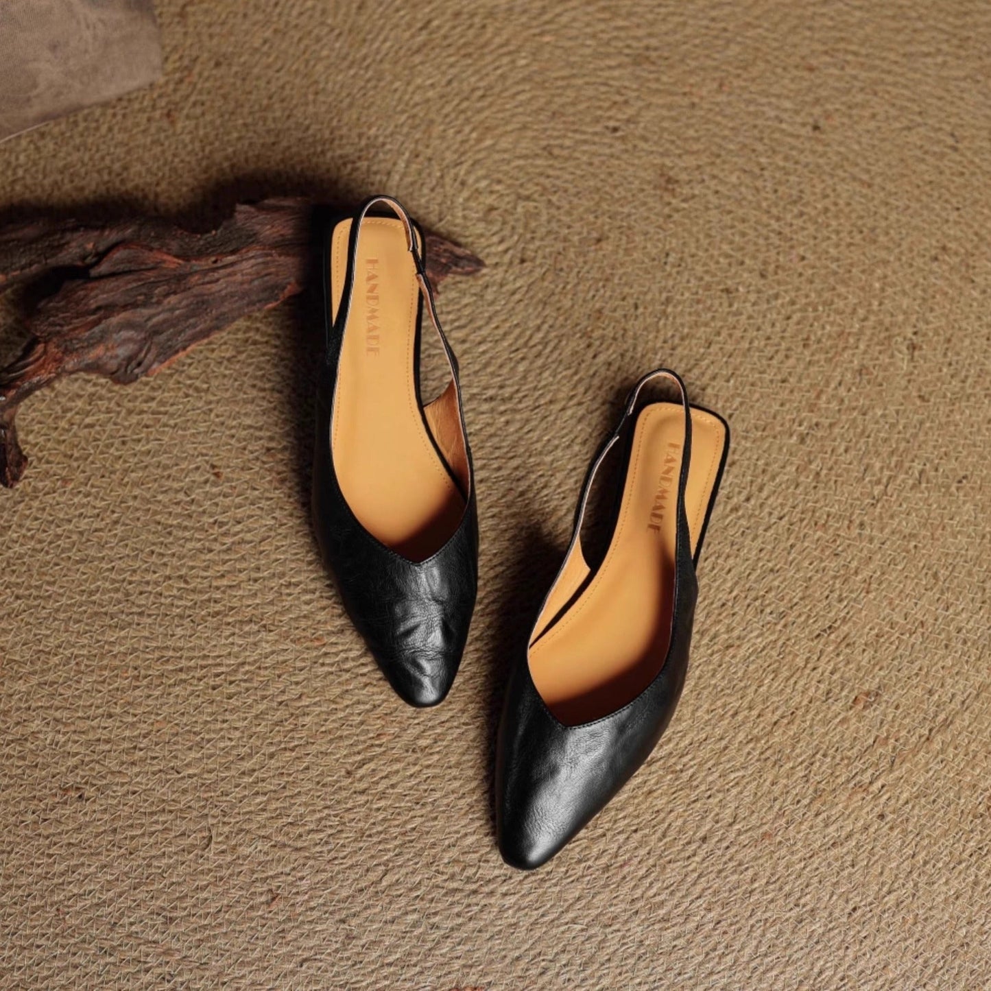Veluré — Pointed Toe Slingbacks