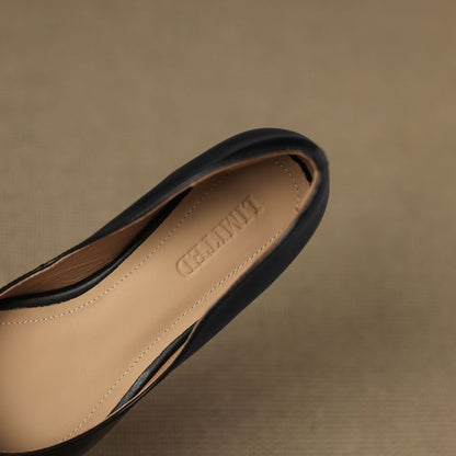 Lysara — Leather Elegance Flats