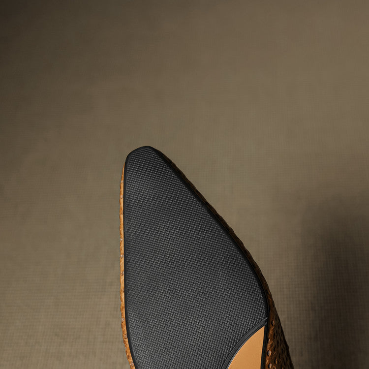 Lysaro - Silk Woven Pumps