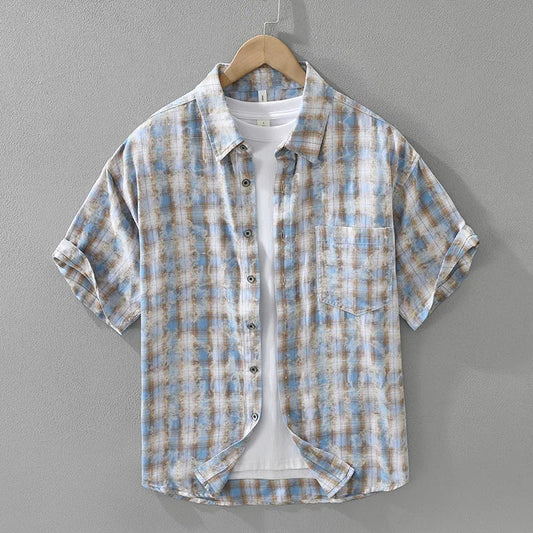 VIVINTO — Cotton Checkered Shirt