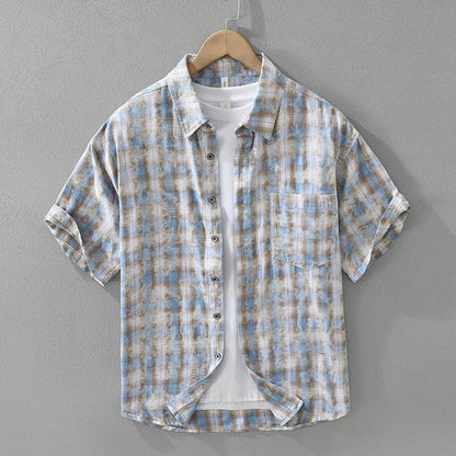 VIVINTO — Cotton Checkered Shirt