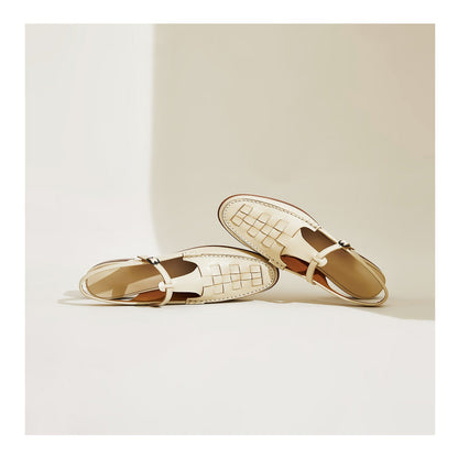 Vellara — Woven Slingback Sandals