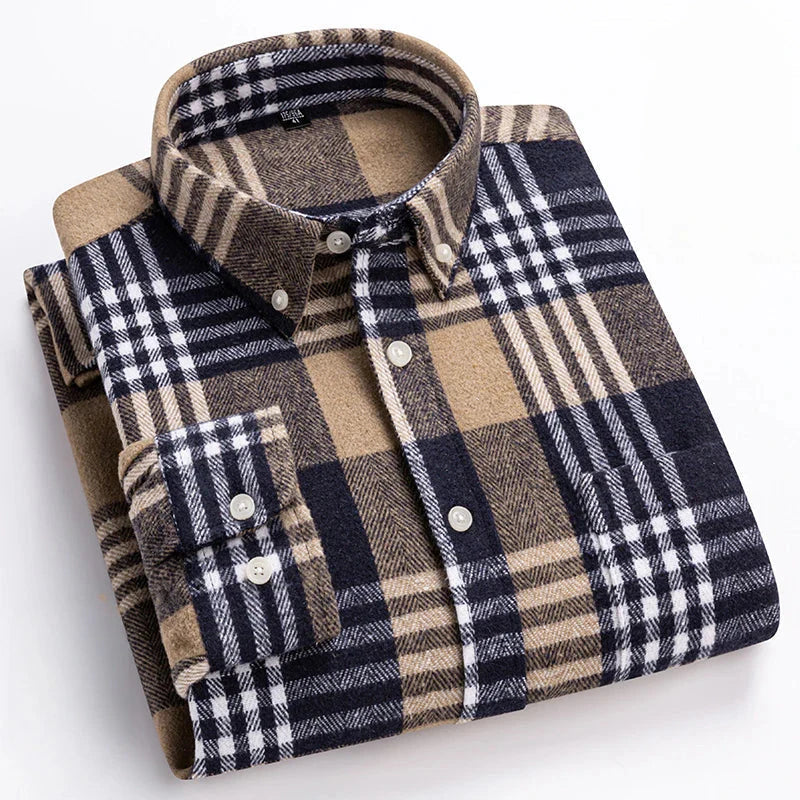 CALBREY — Plaid Cotton Ensemble