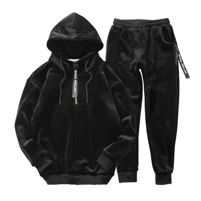 Velurello — Velvet Tracksuit Set