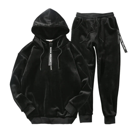 Velurello — Velvet Tracksuit Set
