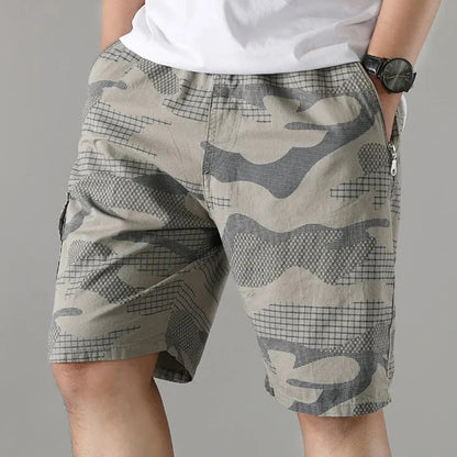AURORAINE — Camo Elegance Shorts