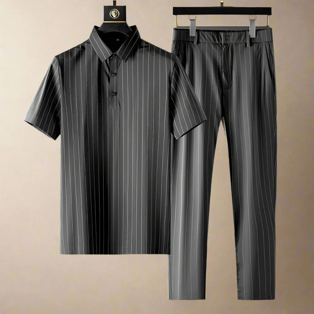 VERAMO - Striped Elegance Ensemble