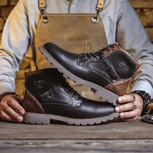 BREXTON — Heritage Leather Boots