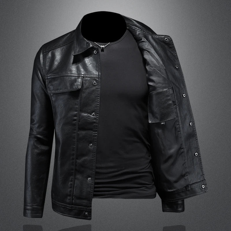 AURUMA — Vegan Leather Jacket