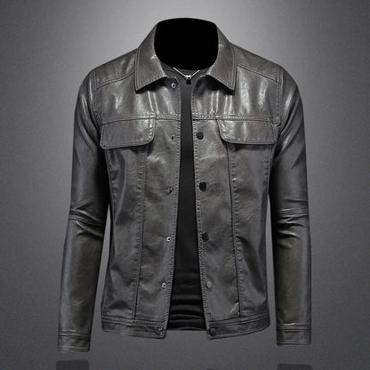 AURUMA — Vegan Leather Jacket