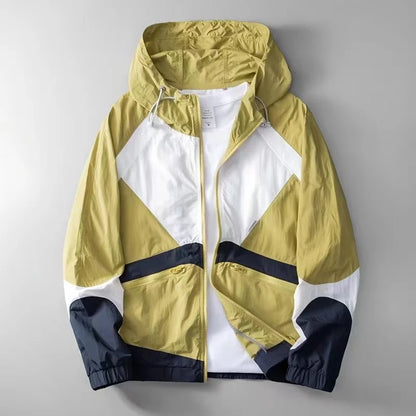 Vellure — Colorblock Rain Jacket