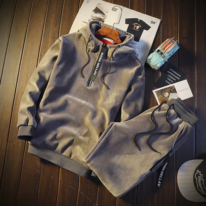 Velurello — Velvet Tracksuit Set