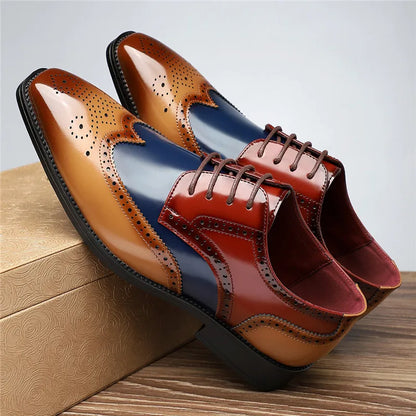 Aurello - Leather Brogue Oxfords