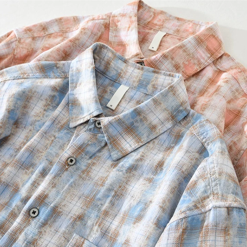 VIVINTO — Cotton Checkered Shirt