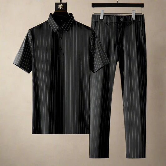 VERAMO - Striped Elegance Ensemble
