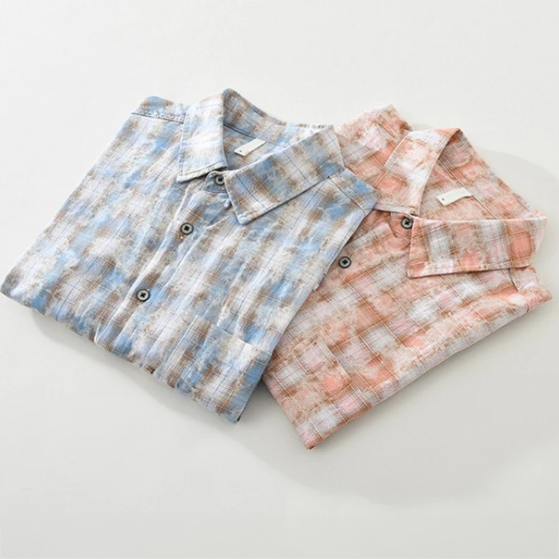 VIVINTO — Cotton Checkered Shirt
