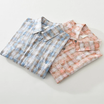 VIVINTO — Cotton Checkered Shirt